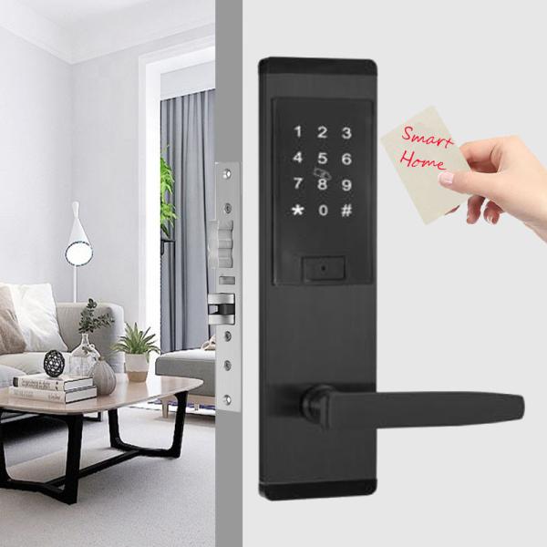 Office 300mm Intelligent Door Lock FCC Metal App Code Lock