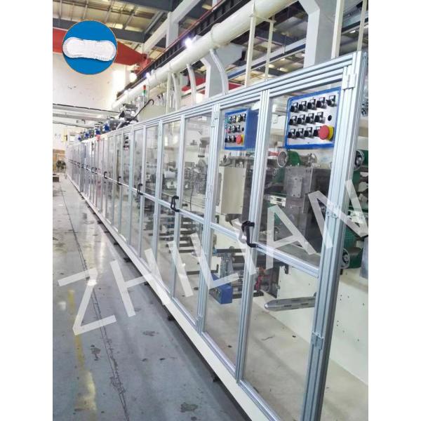 170mm 210mm Mini Women Sanitary Napkin Manufacturing Machine 1600pcs/min