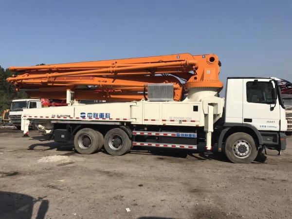 Bomba de hormigón de mezcla lista con amplitud de vibración de 2,6 mm y estructura de cilindro Zoomlion