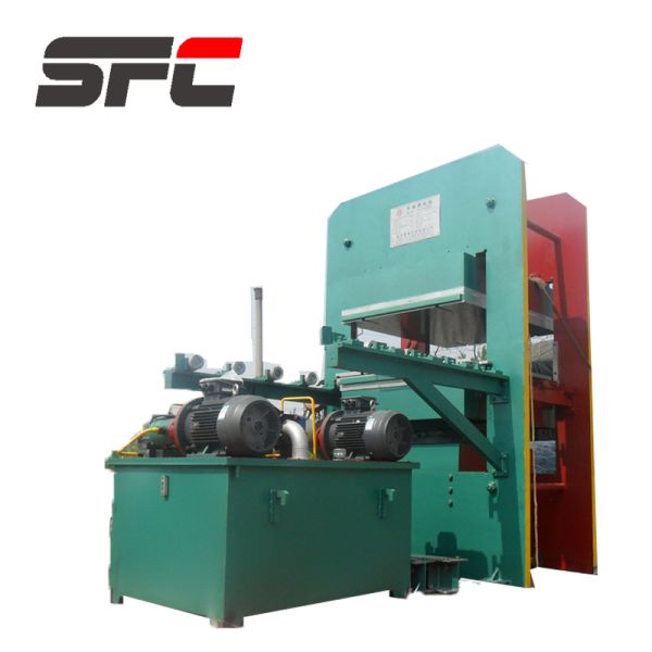 PLC Control Hydraulic Frame Rubber Vulcanizing Press Machine with Customized Size and 0-100MPa Pressure Range