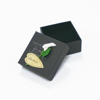 Rigid Square Debossing 3mm Luxury Jewelry Packaging Boxes
