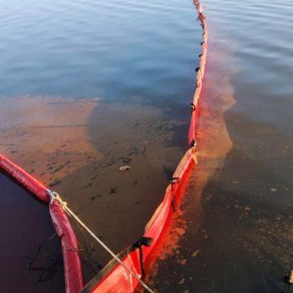 тип 3 замутненность занавеса седимента Geotextile плавая для загрязнения воды