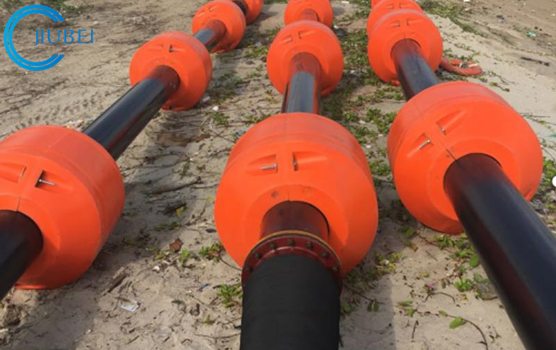 док трубы Hdpe 12inch плавает море Slurry песка разрядки драгируя высокую пловучесть