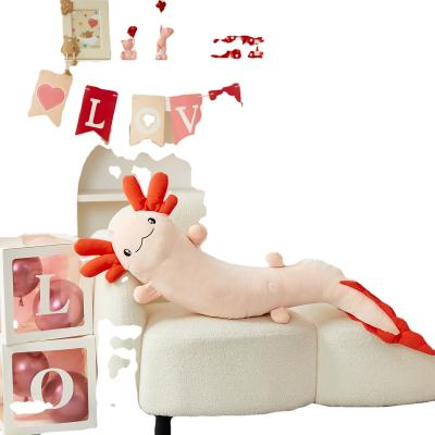Giant Pink Axolotl Plush Stuffed Animal Huge Body Pillow Toy for Kids Adults Christmas Birthday Valentine's Day Present