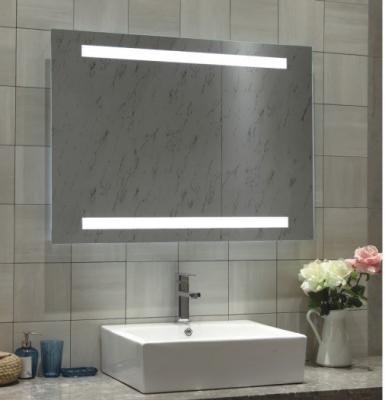 Hotel Casa Quarto de dormir Banheiro Segurança Parede Montar Retângulo Superior Iluminado Espelho LED