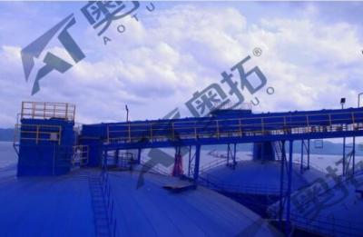 Industrial Air Slide Conveyor 110 - 150m/Min Hoisting Speed 75m Hopper Volume