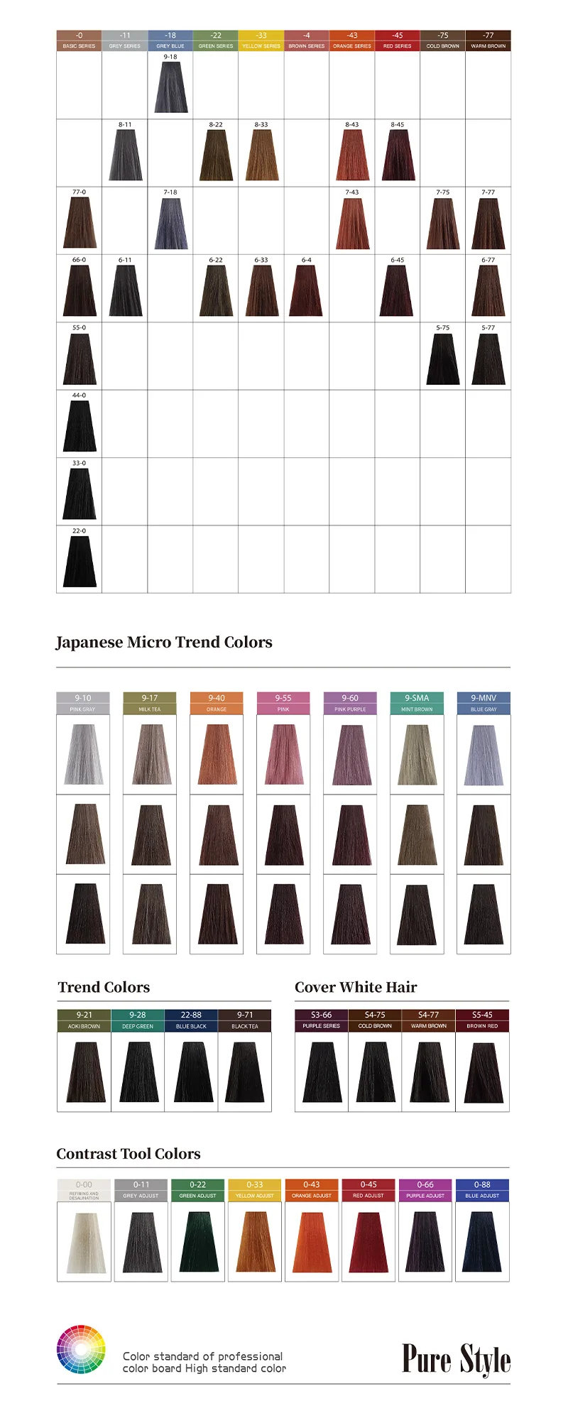 Adult Salon Permanent Hair Dye Color Cream With Private Label OEM Hair Color Manufacturer Whoelsale