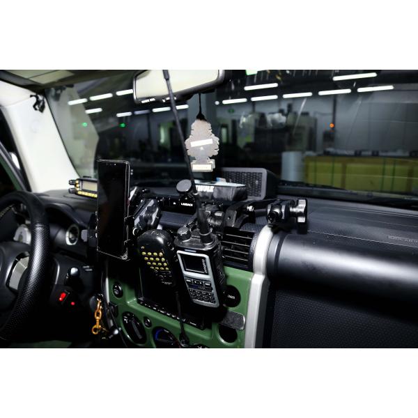 FJ Cruiser 6 Gang Wireless Car Switch Panel with Phone Holder and Console Bracket