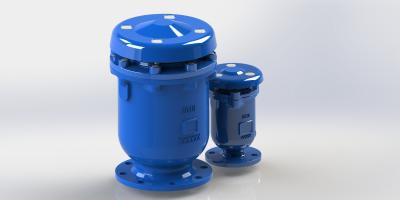 Threaded Flange Combination Air Release Valve Potable Water Pipe Fittings 50-300mm