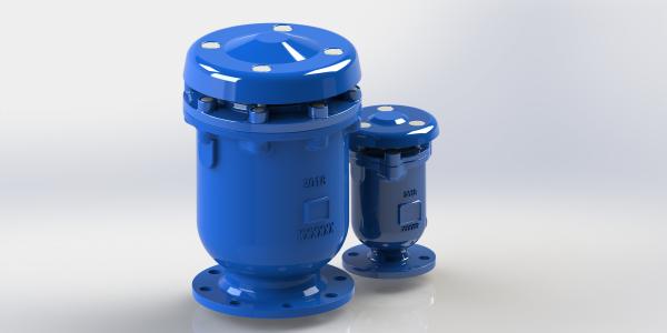 Válvula de ventilação de ar flutuante de aço inoxidável 304 revestida com epóxi