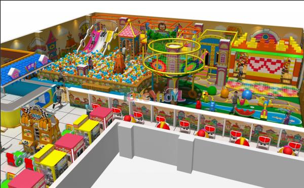 Safe And Soft Indoor Playground  A Fun Colorful World For Kids Entertainment