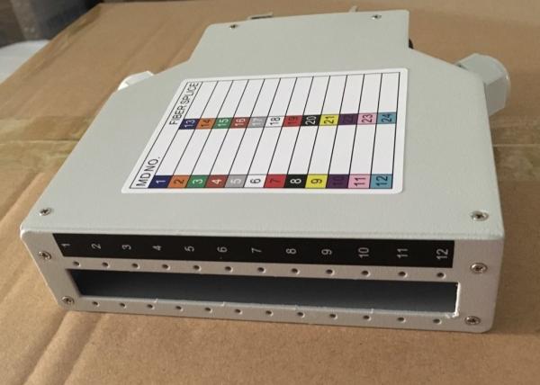 12 Port  SC FC LC ST FTTX FTTB Fiber Optic DIN Box
