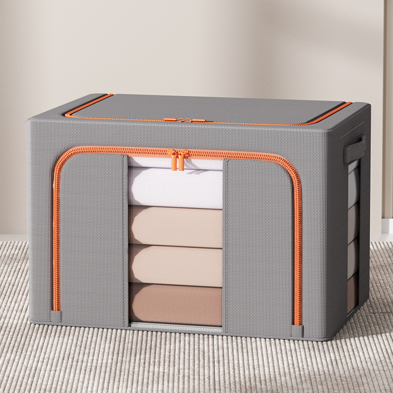 Foldable Lightweight Cup Storage Box Large Capacity Oxford Clothing Storage Bag Storage Box