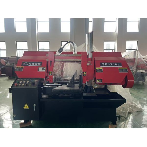 CNC Automatic Horizontal Band Saw  For Metal Cutting φ400 mm