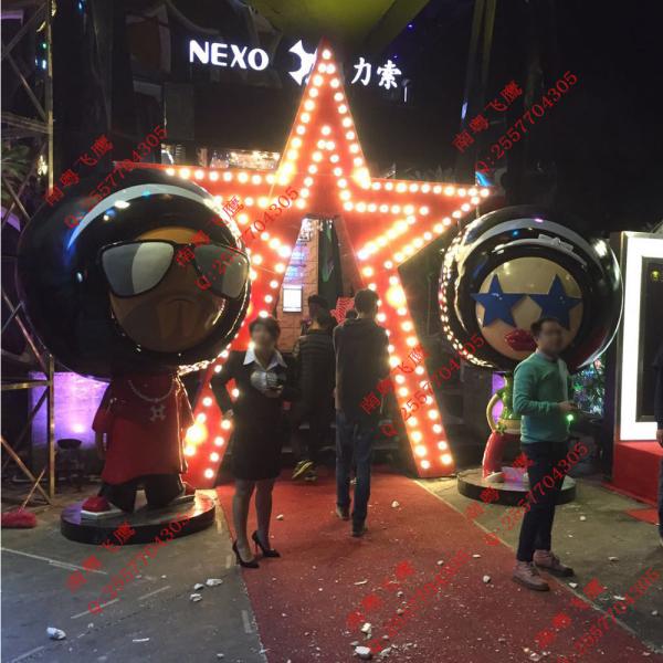 event party celebration christmas  party decoration colorful statue Santa man in garden/ hall/ supermarket