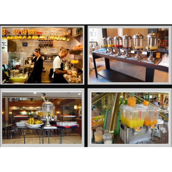 Juice Dispenser com a pá que agita o distribuidor frio da bebida do sistema para barras compra 18L×3