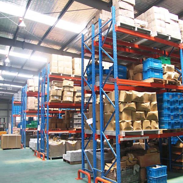 Wear Resistant Warehouse Pallet Rack Supermarket Heavy Duty Pallet Storage Shelves