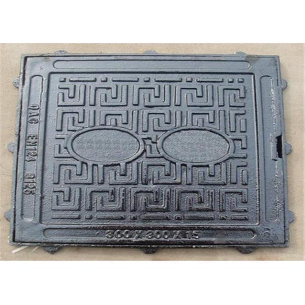 250X250 Square Drain Grate Covers Ductile Iron With EN124 D400 C250 B125