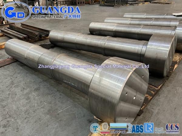 Large Sun Shaft Blank Of Steel Forgings 18CrNiMo7-6 For Wind Turbine