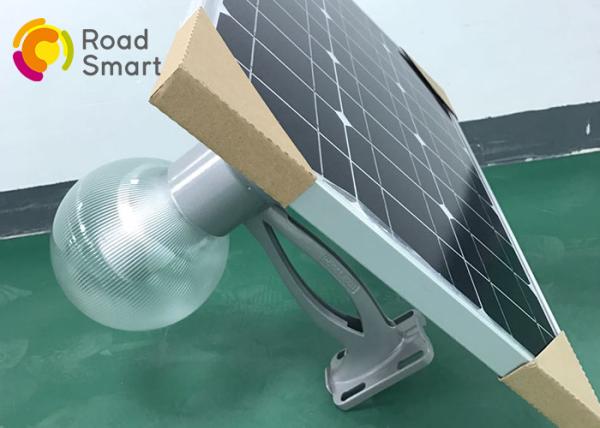 12W Integrated Solar Street Light 3000-6500K For Industrial / Parking Lot