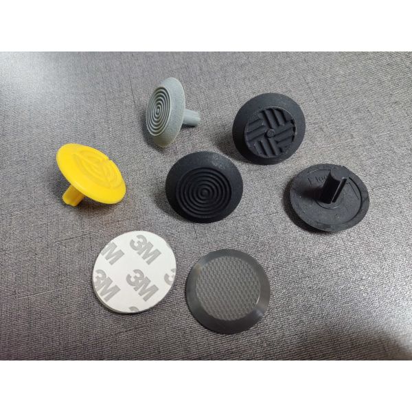 TPU / PVC / ABS Tactile Indicator Tactile Warning Strip And Stud Road Safety Tactile Indicator Studs Blind Warning Plastic Tactile Strip Tile With Led and Self Adhesive Back