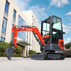 0.022m3 Excavadora em miniatura de balde Pequena Excavadora hidráulica Economia