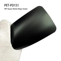 PET-PD151 PET Super Matte Magic Green Color Car Vinyl Sticker Paint Protection Wrap