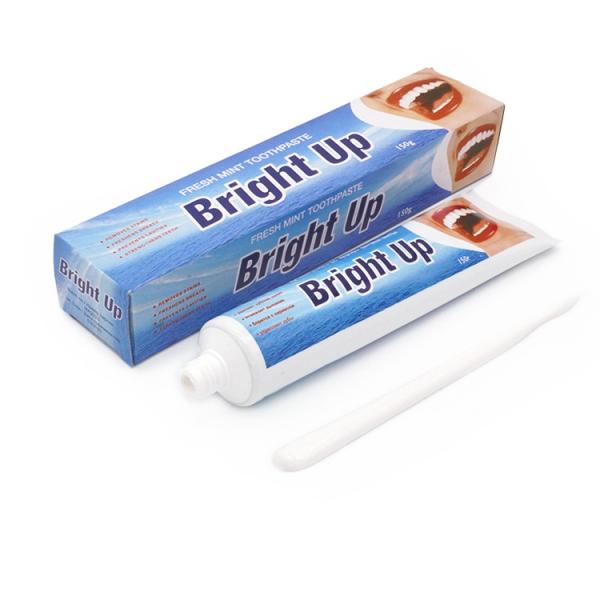 Bright Up Factory Manufacture 150g Mint Flavor Fresh Breath Tooth Teeth Whitening Toothpaste