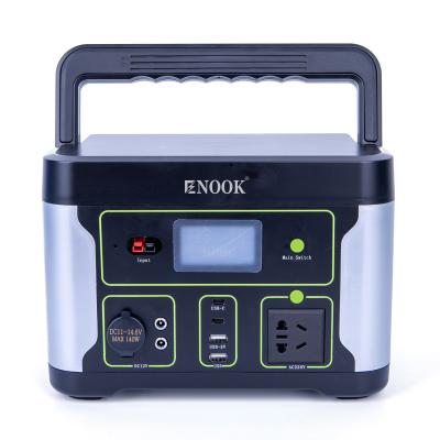 Estações de energia portáteis LiFePO4 de 500W Bateria de armazenamento de energia para o lar para computadores portáteis