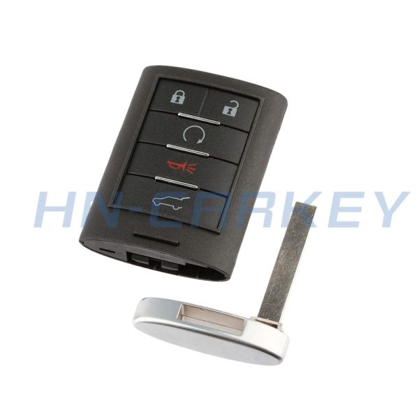 4+1 Buttons Replacement Remote Key Fob Shell FCCID NBG009768T