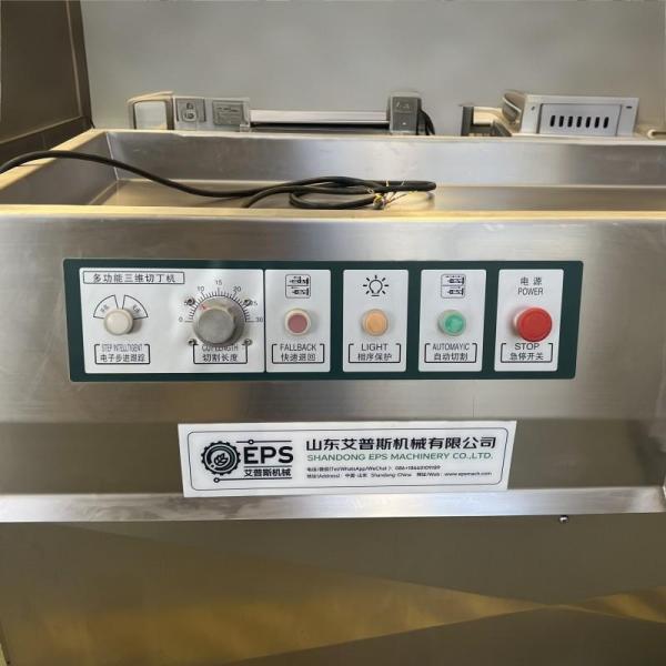 300-500kg/H Frozen Meat Dicer For Efficient Meat Cubing In Food Processing Plants