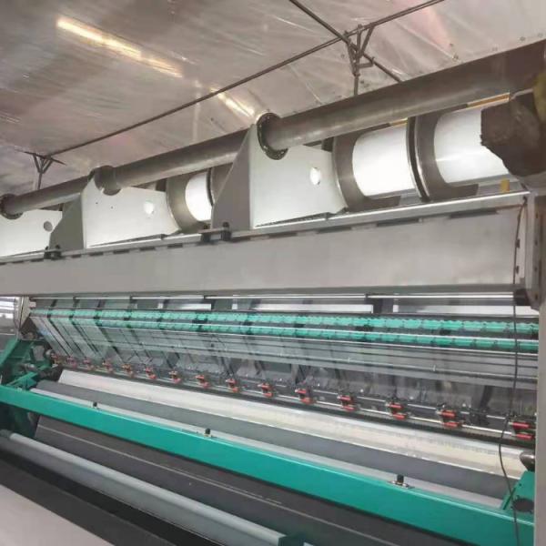 Geotextile Warp Knitting Machine 3bars Green Shade Net Manufacturing Machine