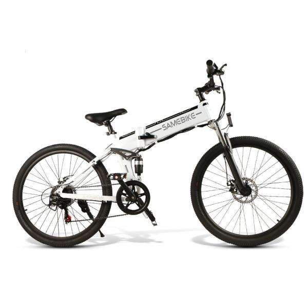 Portable Samebike Lo26 Moped Electric Bike With 30-50Nm Torque