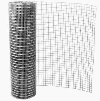 Good Quality Welded Wire Mesh 1.5m X25m Galvanized Silver Roll