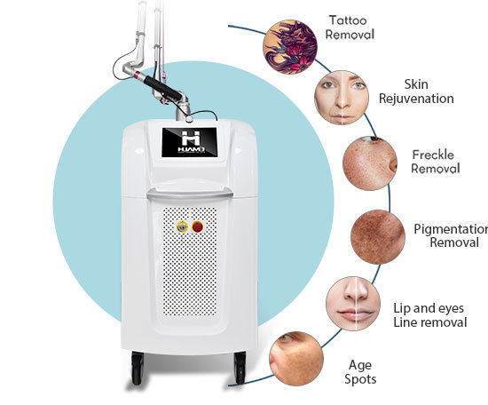 532nm 1064nm Picosecond Laser System For Tattoo Removal Pigmentation Skin Rejuvenation