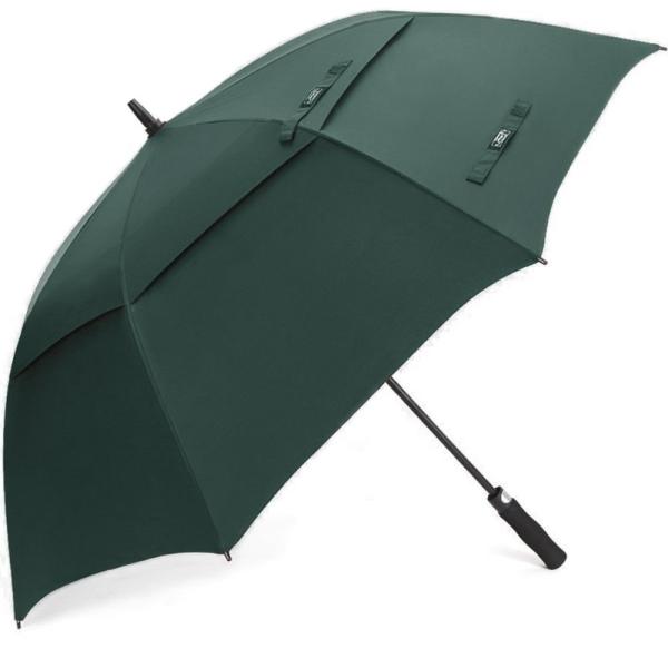 Large OEM 68 Inch Oversized Vented Golf Umbrella With 190T Pongee Fabric Waterproof Stick Umbrellas,Valentines Gift