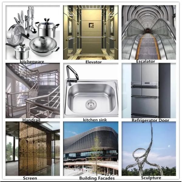 AISI Cold Rolled SS Coil Stainless Steel 316L 410S 430 1000*2000mm