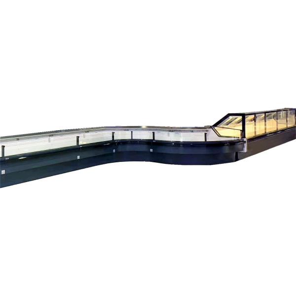 Подача Хыгеник Рефригератед Дурабле над витриной дисплея Рефригератед счетчиком