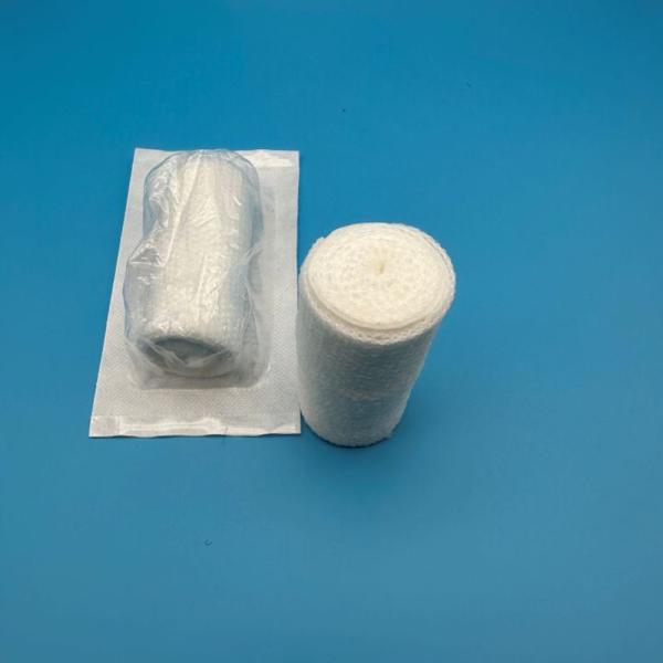 Elastic Non Stick Bandage Fluff Dried Absorbent Sterile Gauze Dressings