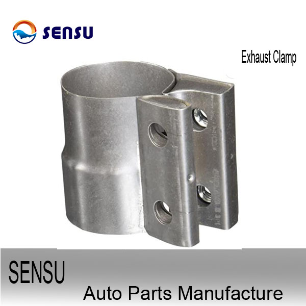 SS201 Automotive Exhaust Pipe Connector Clamp ID 127mm Long Service Life