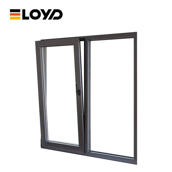 Triple Glazed Awning Aluminium Tilt And Turn Window Replacement