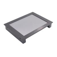 Do monitor Resistive do diodo emissor de luz do écran sensível da parte dianteira IP65 caixa de alumínio do metal para o armário do quiosque