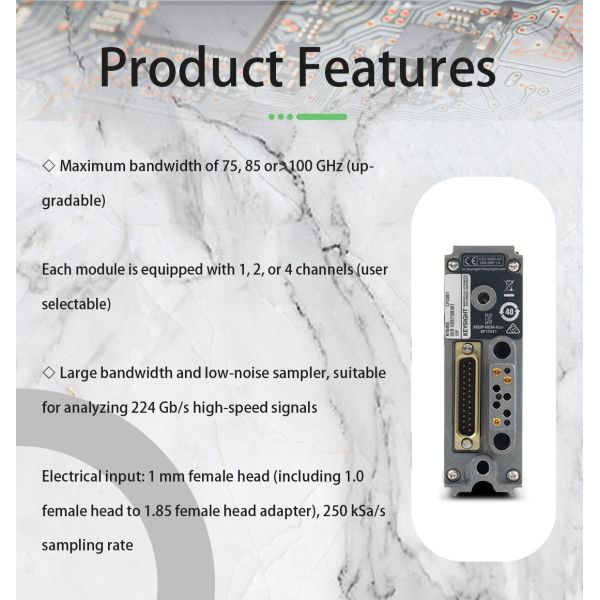 Keysight N1046A Electrical Remote Sample Head Module with 75/85/100 GHz and 1/2/4 Port Configuration