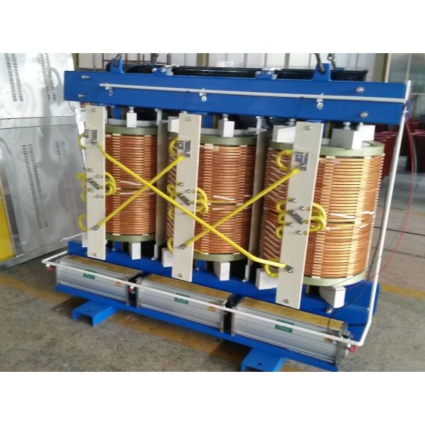 500 KVA Dry Type Power Transformer High Voltage Transformers Low Loss Fire Safe