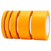 Vente en gros de papier jaune pour la décoration de la maison de couleur orange Fabricant de rubans Washi