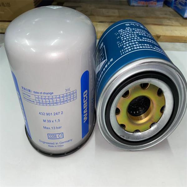 WG9100368471 Air Dryer Filter Cartridge for Steyr truck HOWO A7 OE NO. WG9100368471