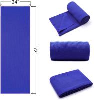 Microfibre personnalisé imprimé chaud tapis de yoga salle de sport à main serviette antidérapante avec logo Microfibre serviette de yoga