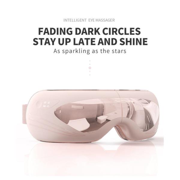 Massager глаза с машиной массажа глаза жары опционной Музык-ориентированной на заказчика для глаз усталости Сброс-сухих & лучшего сна