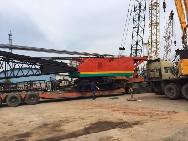 Hydraulic Jib Crane used crane track crane Hitachi Crawler Crane 150ton (KH700-II)