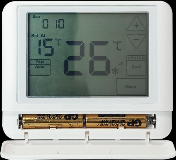 Prenez la température de la salle de contrôle Température de la salle de contrôle chauffage Thermostat ± 1C précision garantie